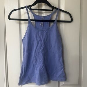 SKIMS Cotton Jersey Raceback Tank Blue Violet